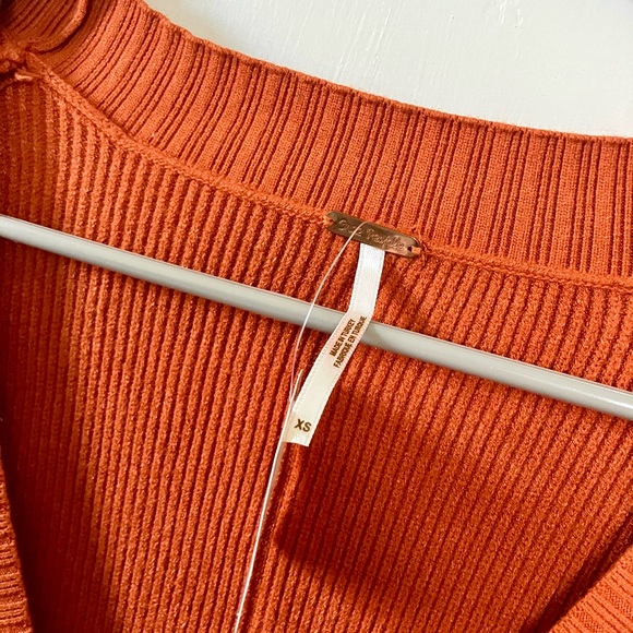 FREE PEOPLE Oakleigh Sweater Vest in Myrrh size XS - Picture 7 of 7